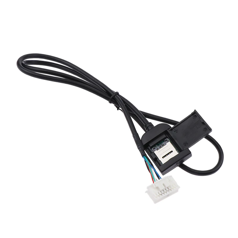 Adaptador de cartão SIM para rádio Android, multimídia, GPS, 4G, conector do cabo de 20Pin, acessórios do carro, fios substituem parte