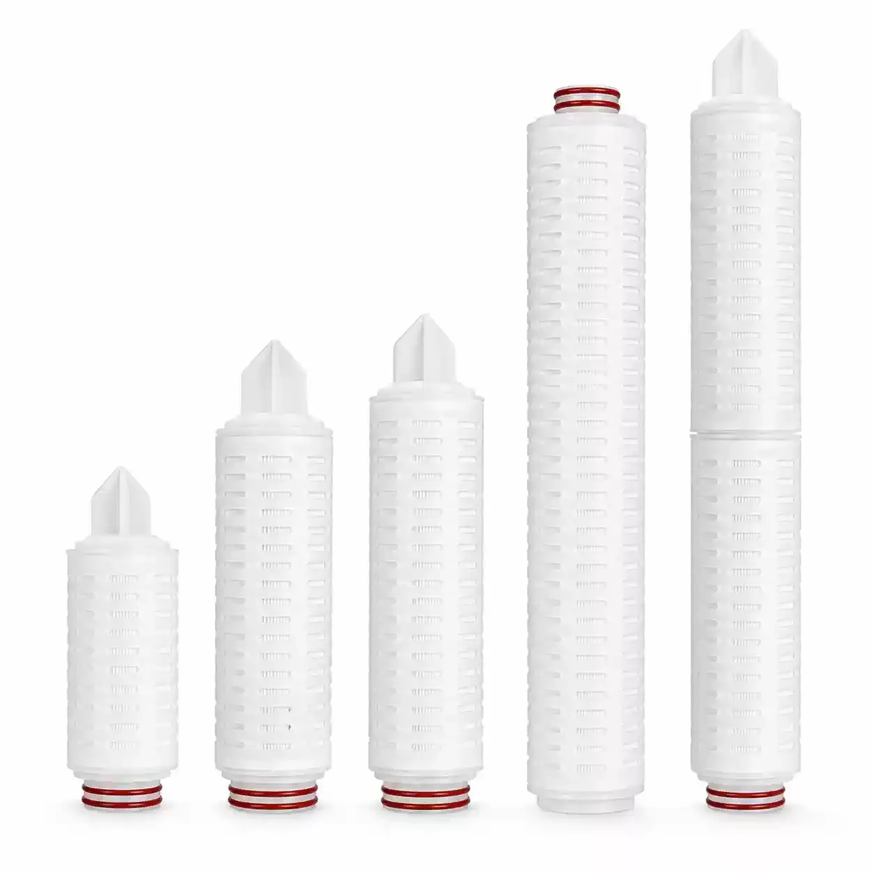 1-cartuccia-filtrante-a-membrana-piegata-in-ptfe-microporosa-idrofila-resistente-alle-alte-temperature-e-alla-corrosione-per-uso-farmaceutico