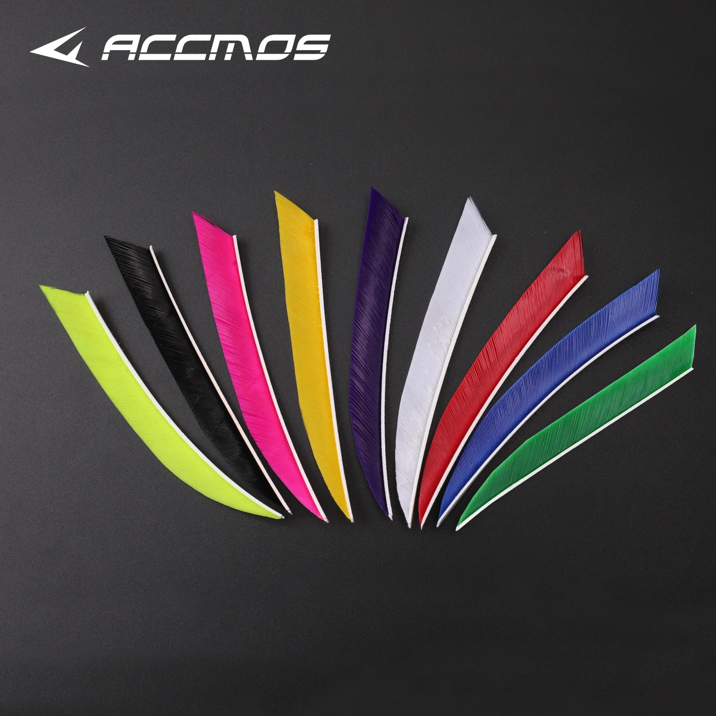 36PCS Jacht Pijlveren RW Natuurlijke Kalkoenveren Boogschieten Fletches Schoepen Voor Boog Pijl Accessoires