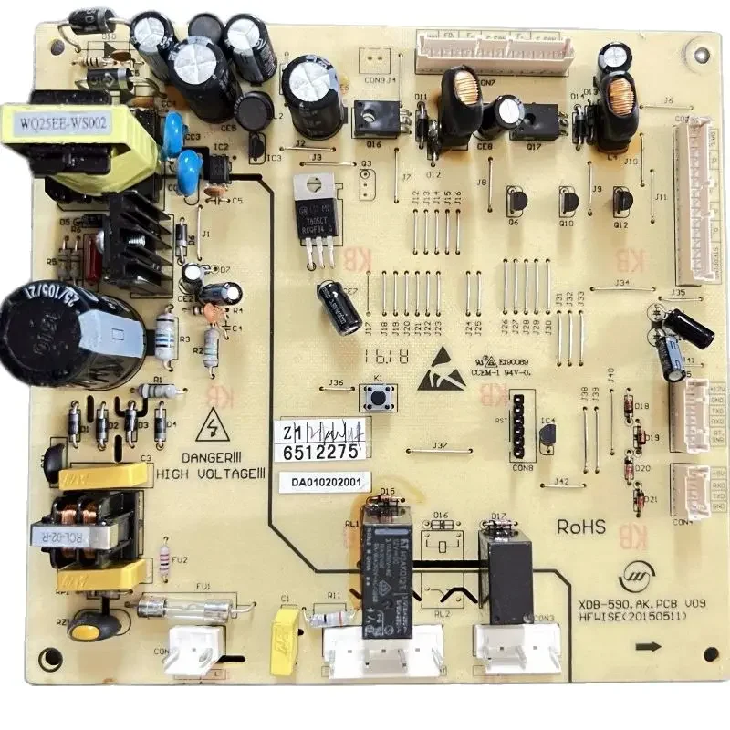 

Для холодильника Midea BCD-516-603-610, плата питания, основная плата XDB-590.AK.PCB V07/V08/V09