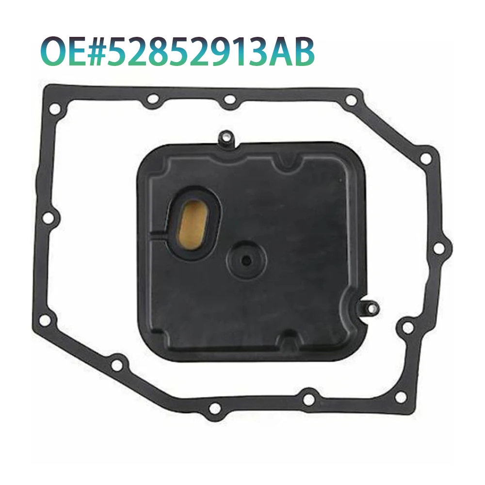 42RLE Transmissieoliecarterfilter en pakkingKIT 68059549 AA 04800171 AA 04799061 AB 5143151 AA voor Jeep Chrysler Mitsubishi Dodge