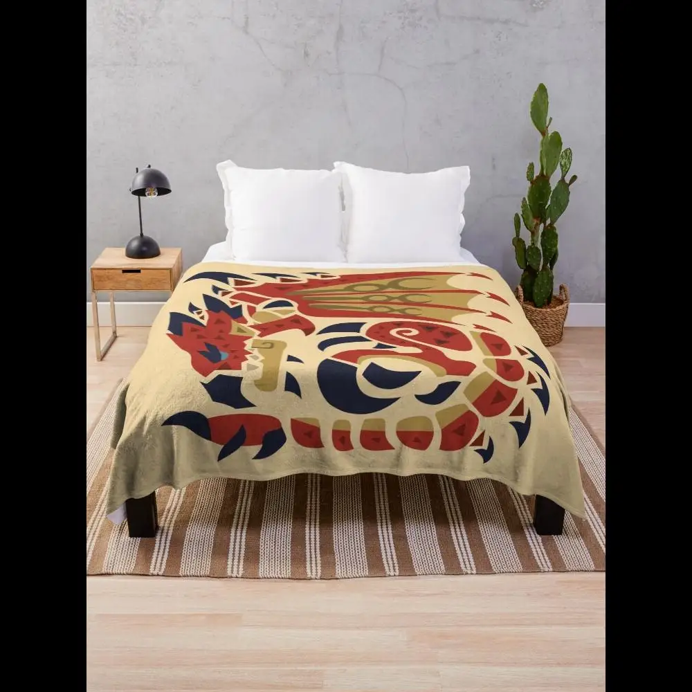 

Rathalos Throw Blanket Soft Cozy Plush for Sofa or Bed Perfect for Cold Nights and Game Room Decor