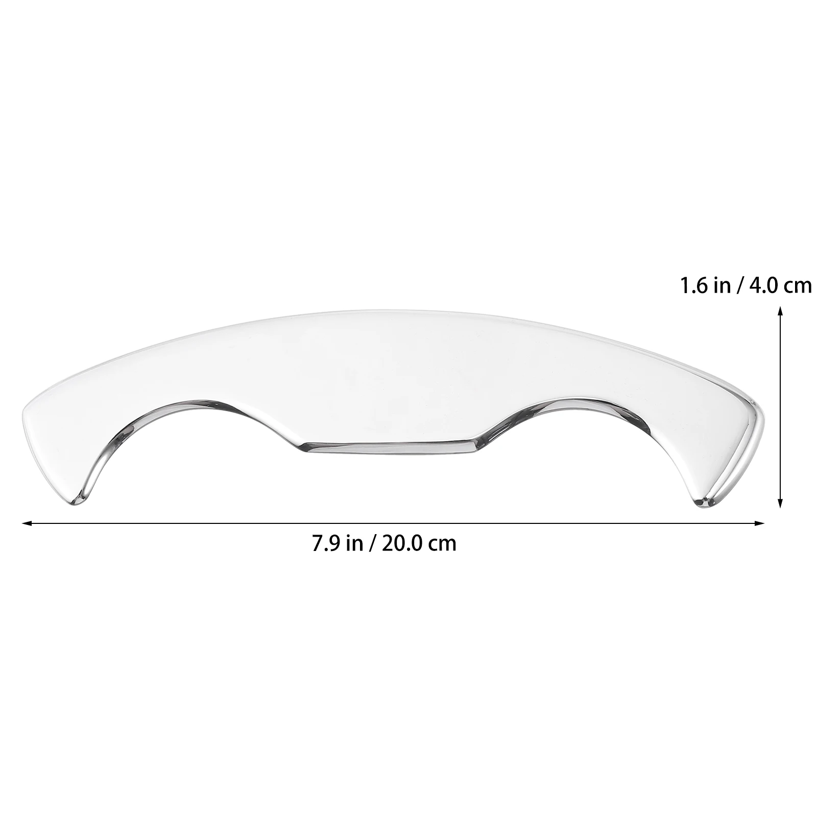 

Stainless Steel Fascia Knife Massager Guasha Scraper Tool for Legs Arms Neck Shoulders Face Anti Sweat Non Slip Easy Grasp
