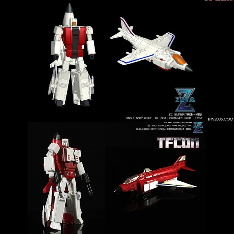 NEW Transformation ZETA Toys Superion ZC01 Skydive ZC02 Air Raid ZC03 Silverbolt ZC04 Firefligh ZC05 Slingshot Action Figure Toy