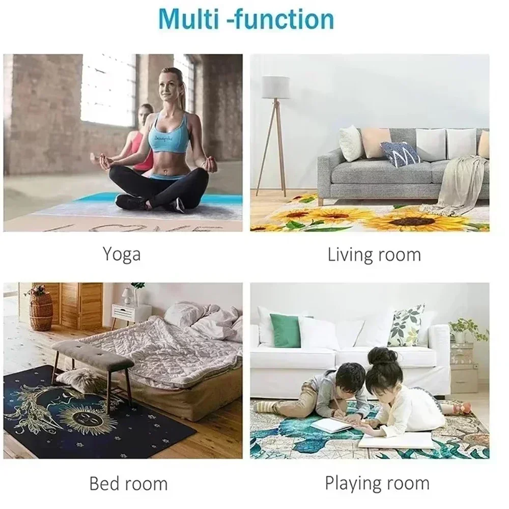 MINISO الكرتون بطل الرجل العنكبوت السجاد غرفة المعيشة ديكور للكنبة البساط الصبي لعبة غرفة نوم السرير البساط الطفل الزحف تلعب حصيرة هدية