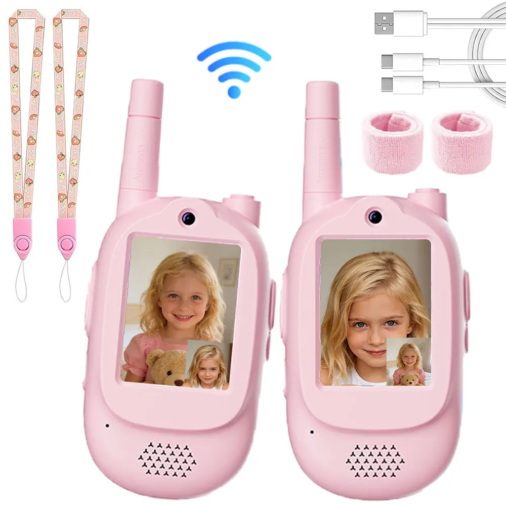 

Детские видеорации для детей от 3 до 12 лет, радиоприемники с экраном, смены голоса, дальнего действия — подарки на Рождество и день рождения для девочек и мальчиков