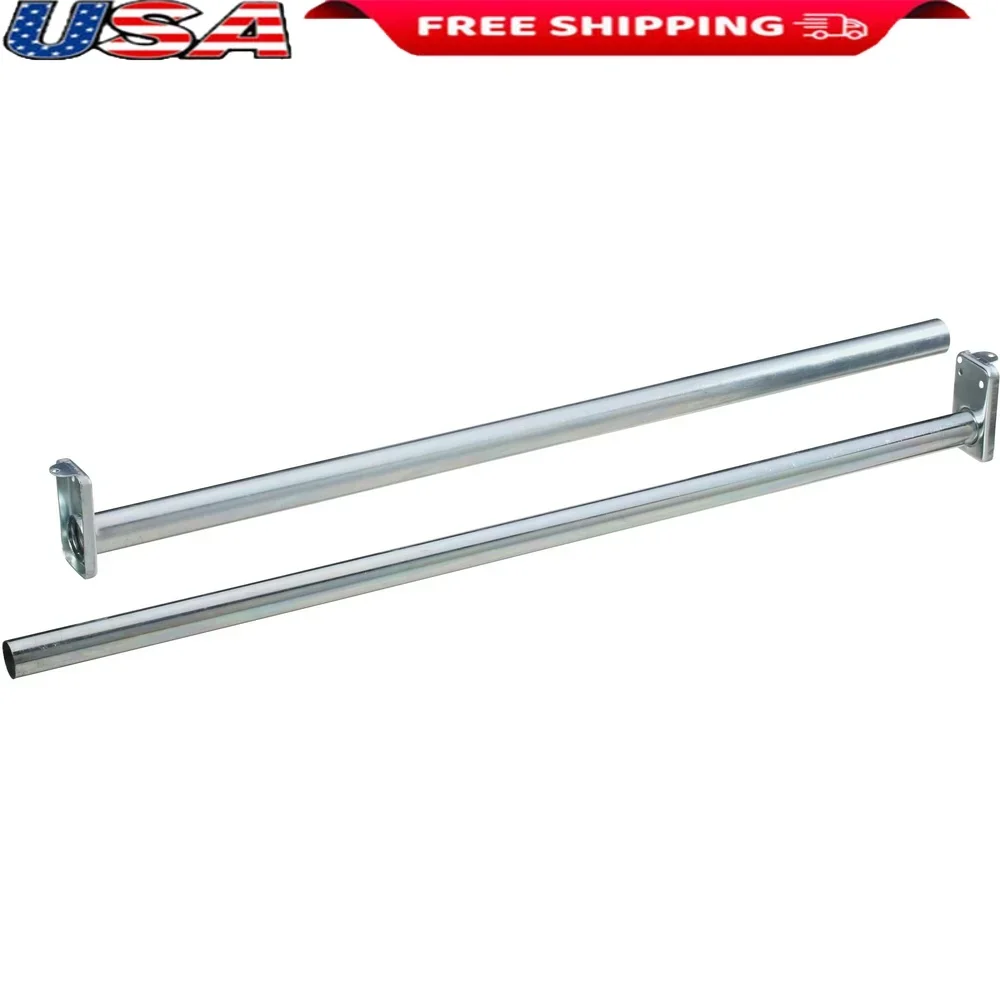 

Универсальный регулируемый стержень для шкафа, прочное стальное решение для хранения размером от 48 до 72-дюймов, простой в установке органайзер для шкафа