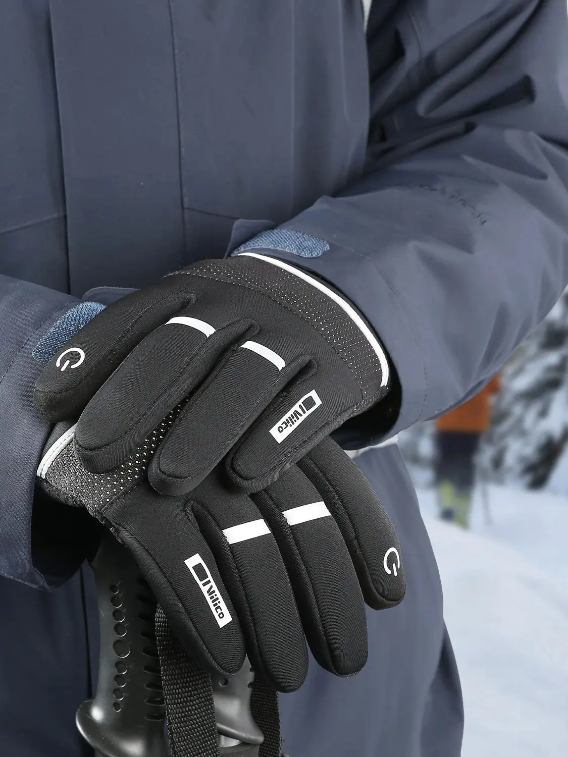 AliExpress Kyncilor Men'S Winter Warm Fleece Cycling Gloves Waterproof Touch Screen Tactical Gloves Male Outdoor Windproof Riding Motorcycle Gloves