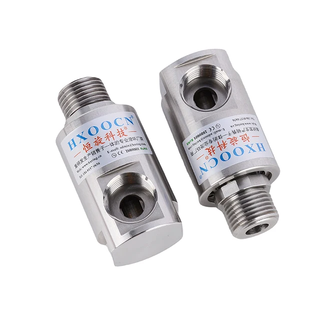 High Pressure Customized Universal Spare Part Single Swivel Joint Stainless Steel Transfer Gas Liquid G 3/4