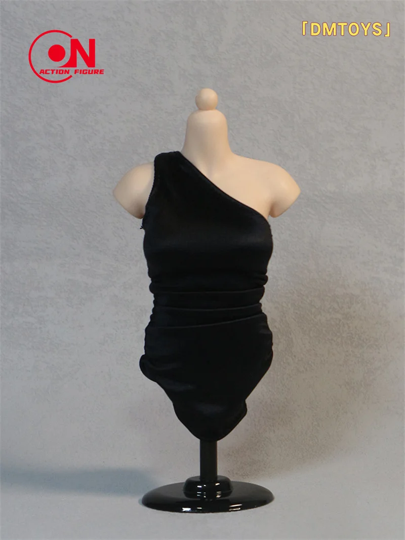 Dmtoys df077 escala 1/6 ombro único cintura saia apertada roupas modelo caber 12 "feminino soldado figura de ação corpo bonecas