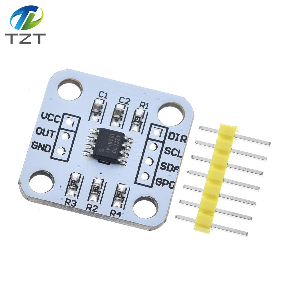 TZT 1/3PCS AS5600 Magnetic Eencoder magnetic Induction Angle measurement module 12bit High Precision For Aduino image 5