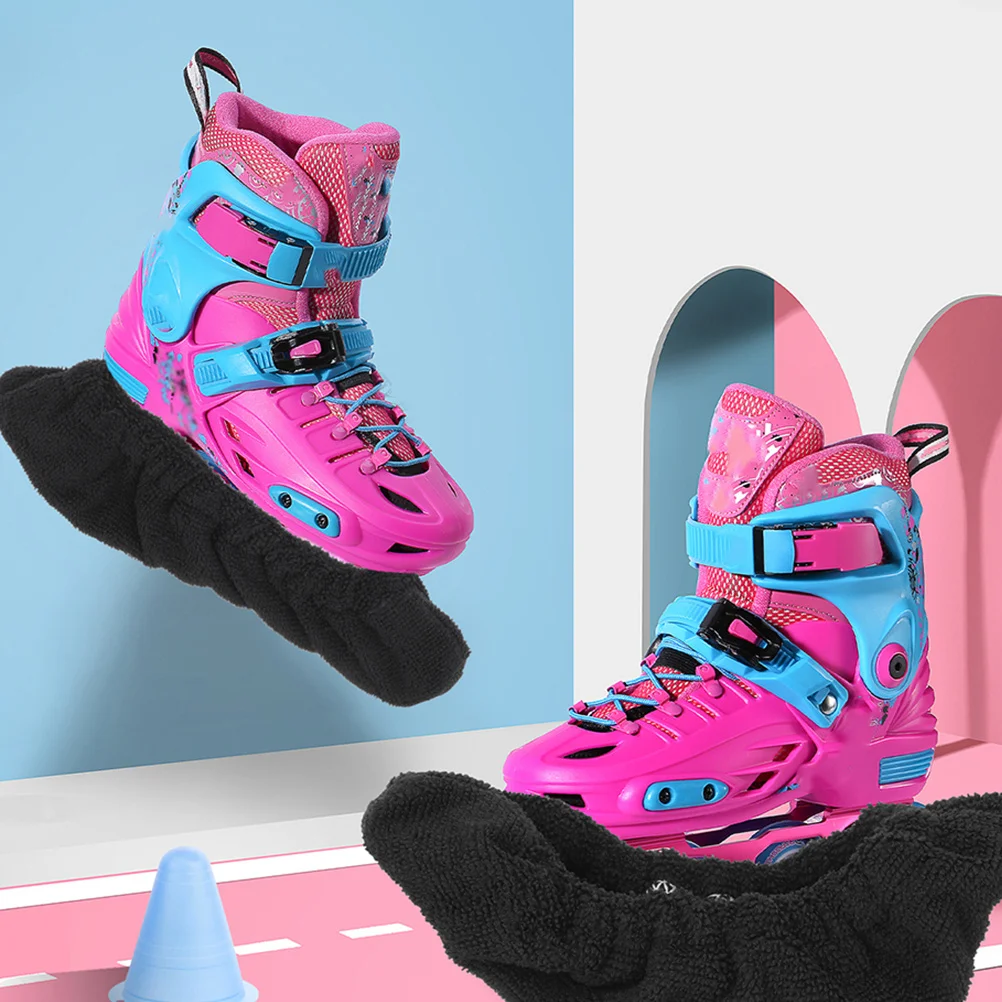 

Ice Skating Blade Covers Skating Shoe Protectors Elastic Guard for Hockey Skates Durable Skating Blades Cover Protective Gear