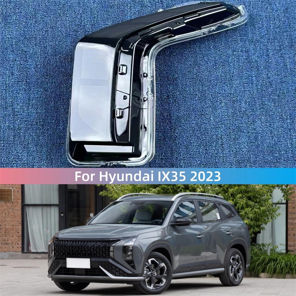 for-hyundai-ix35-2023-car-interior-replacement-parts-front-headlamp-cover-glass-shell