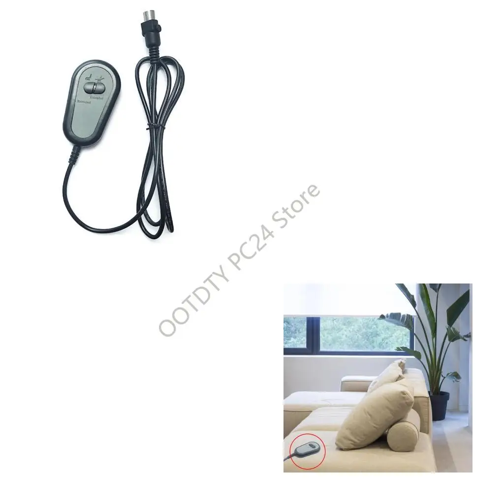 H7BA Ergonomic 2 кнопка подъемного кресла контроллер электрический диван ручной переключатели контроллер плавная регулировка