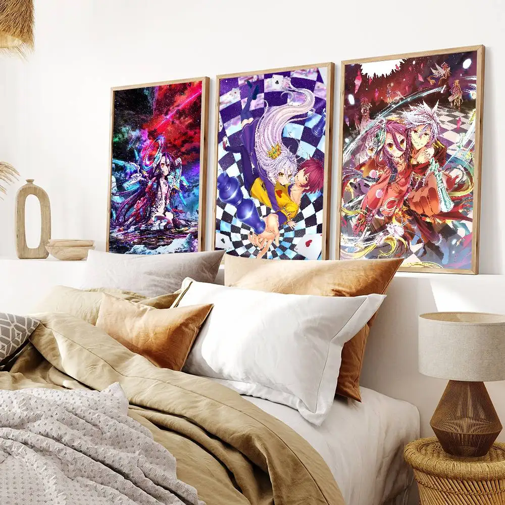 อะนิเมะเทพธิดา Story Rem Hancock โปสเตอร์ Self-กาวกันน้ําสติกเกอร์กระดาษ Coffee House Bar Room Wall Decor