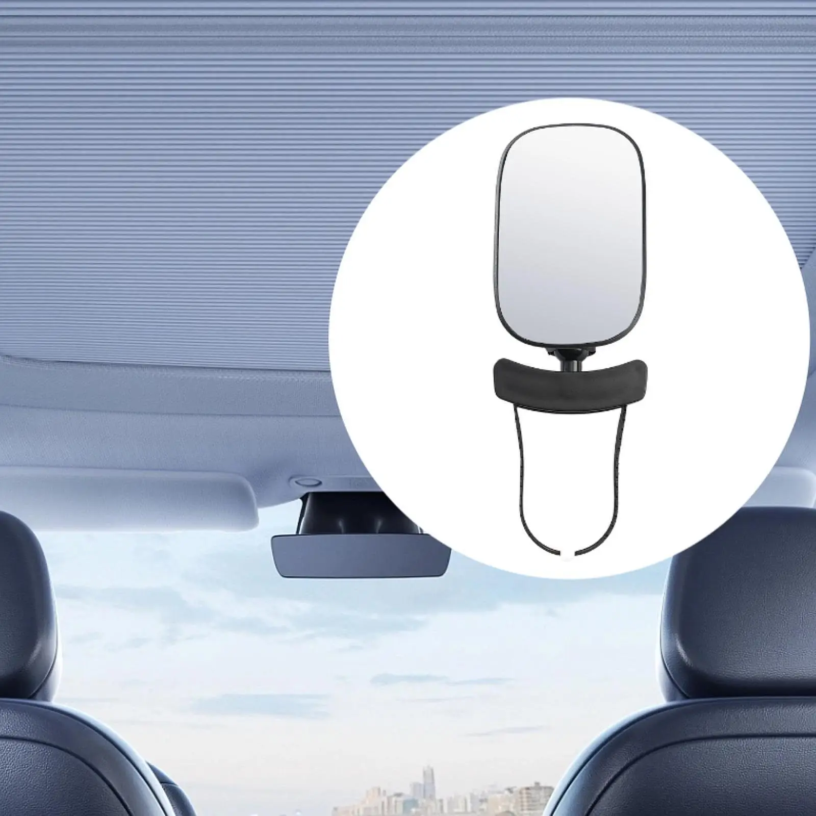 مرآة الرؤية الخلفية للسيارة، ملحقات السفر التلقائية القابلة للدوران، عالمية سهلة