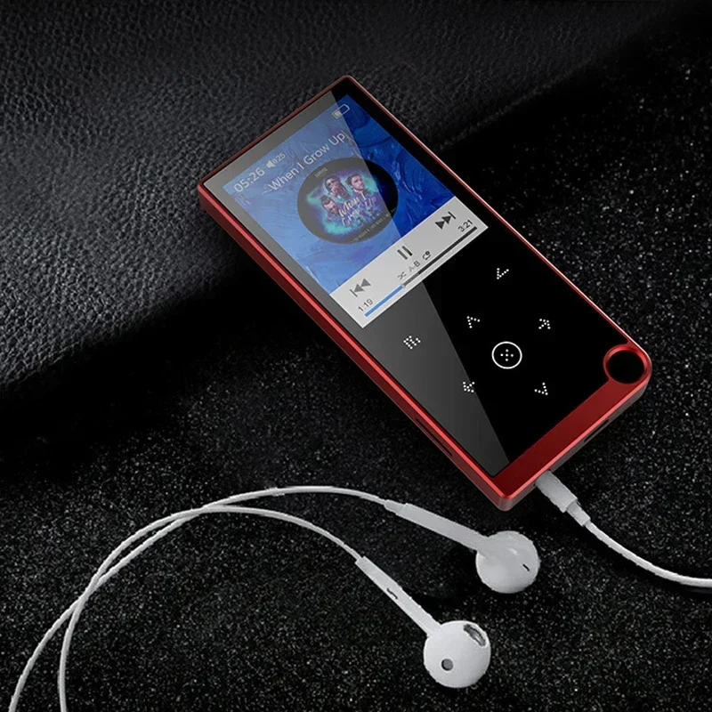 Novo Bluetooth Lossless MP3 Music Player Portátil Audio Walkman com Player de Vídeo Tela de 2,4 polegadas