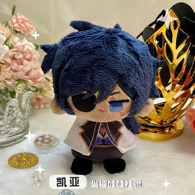 New Genshin Impact Plush Doll Kaveh Tighnari Al Haitham Dottore Xiao Diluc Kazuha Pendant Keychain Anime Cosplay Toy Xmas Gift