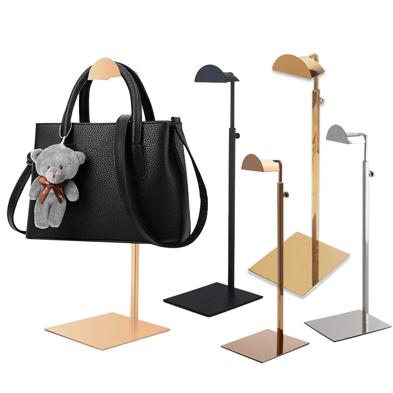 EverToner Handbag Display Stand Adjustable Hanging Bag  Stand Purses Handbag  Rack Organizer Stand Storage
