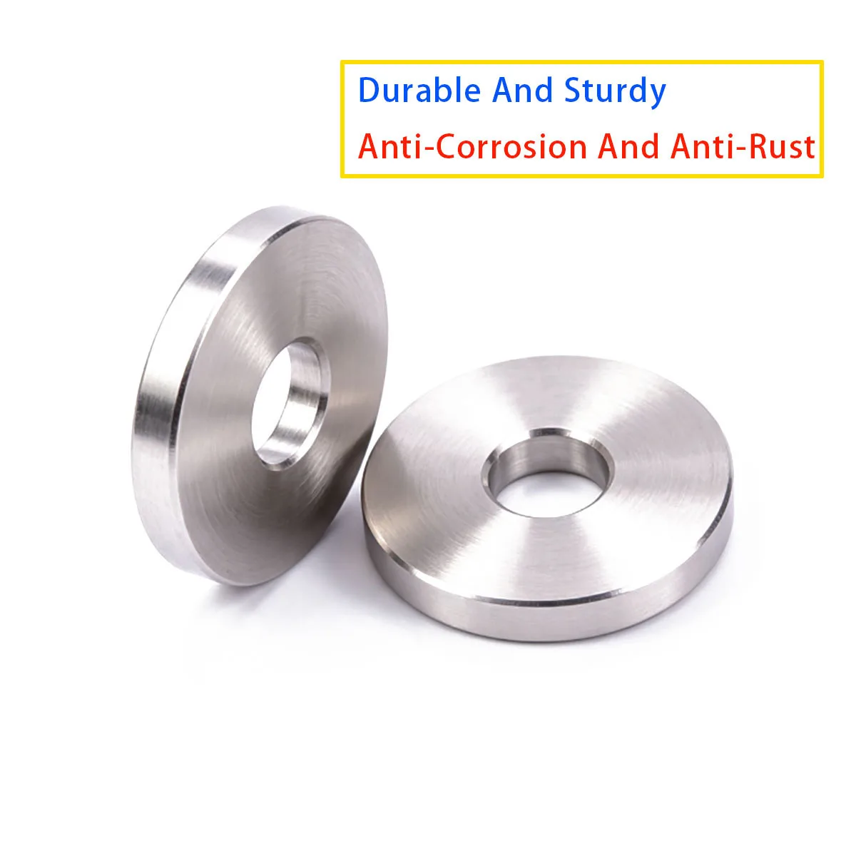 M3/M4/M5/M6/M7/M8/M8.6/M9/M10-M30 304 stainless steel smooth super thick enlarged flat washer thickness 3/4/5/6/8mm