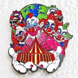 Outer Space Killer Klowns clown enamel pin American Science Fiction Horror Comedy Movies badge Jewelry backpack Accessories