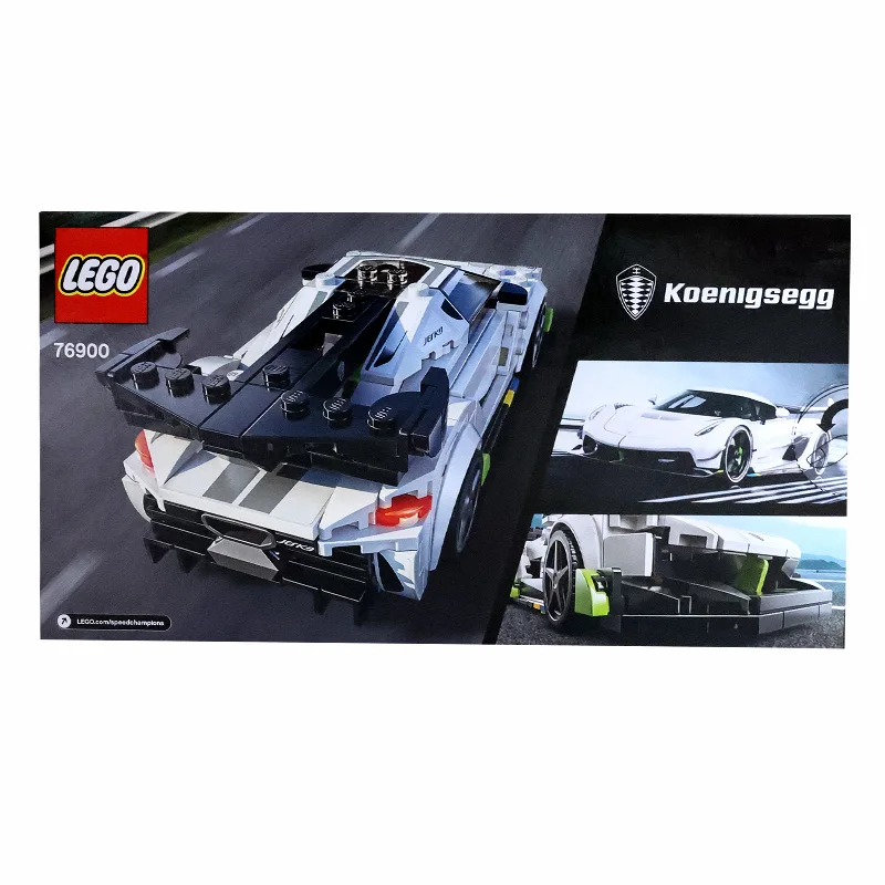 LEGO 76900 Speed Champions Koenigsegg JeskoRacing Sports Car Toy