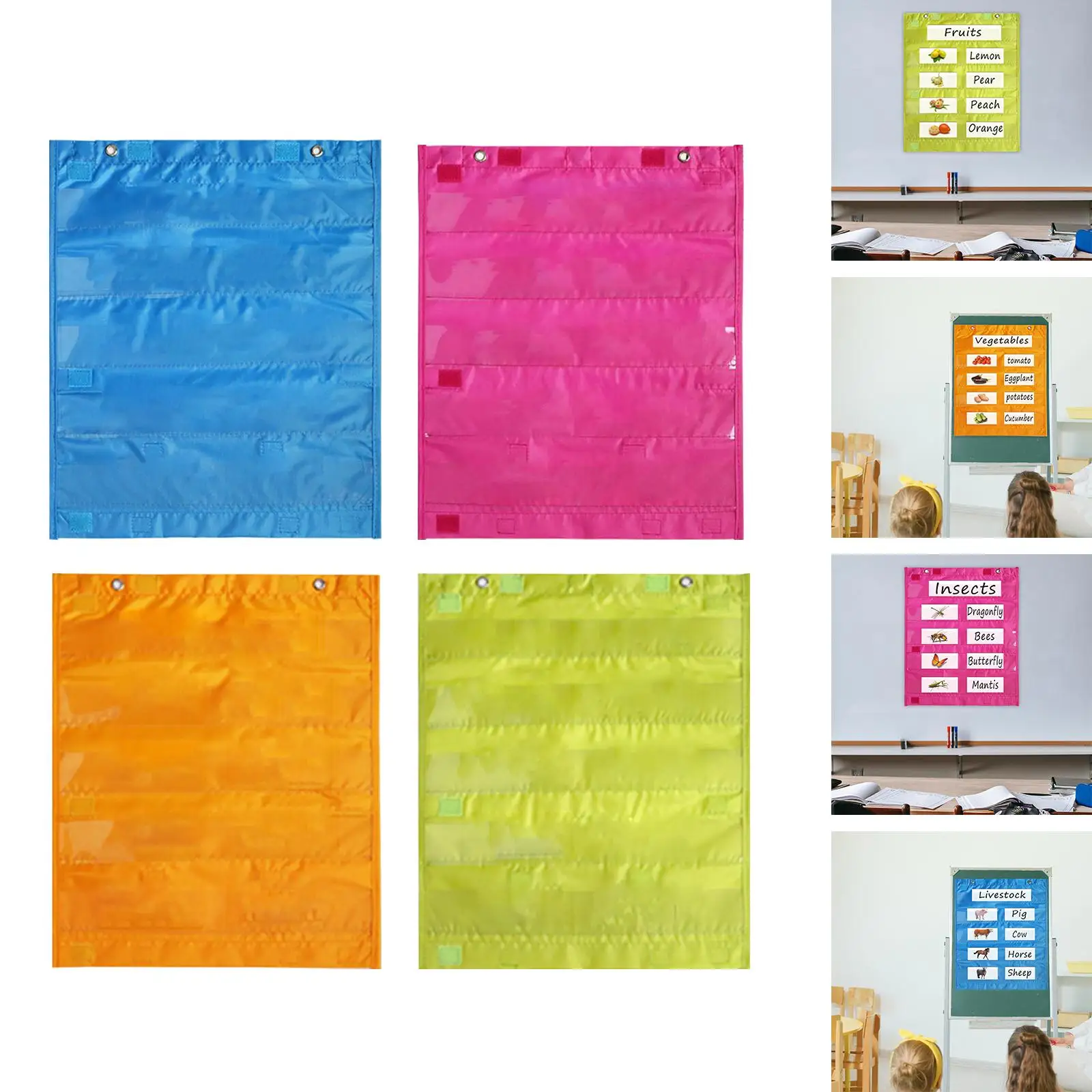 Pengajaran Bagan Saku Magnetik untuk Kegiatan Pusat Kelas