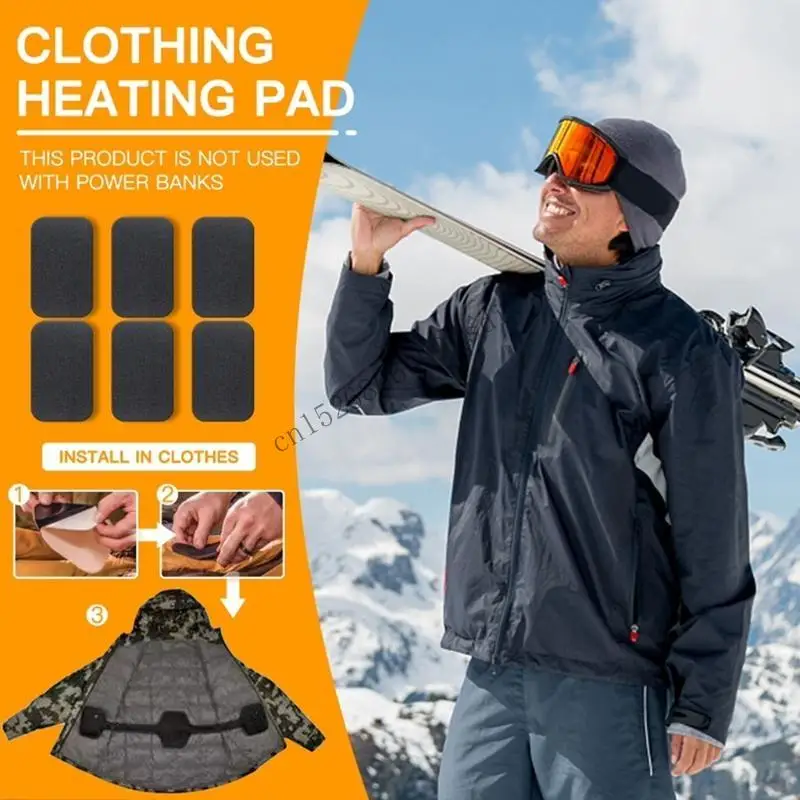 

11UA Universal USB Electric Coat Heater for Jackets Heating Pad Winter DIY Thermal