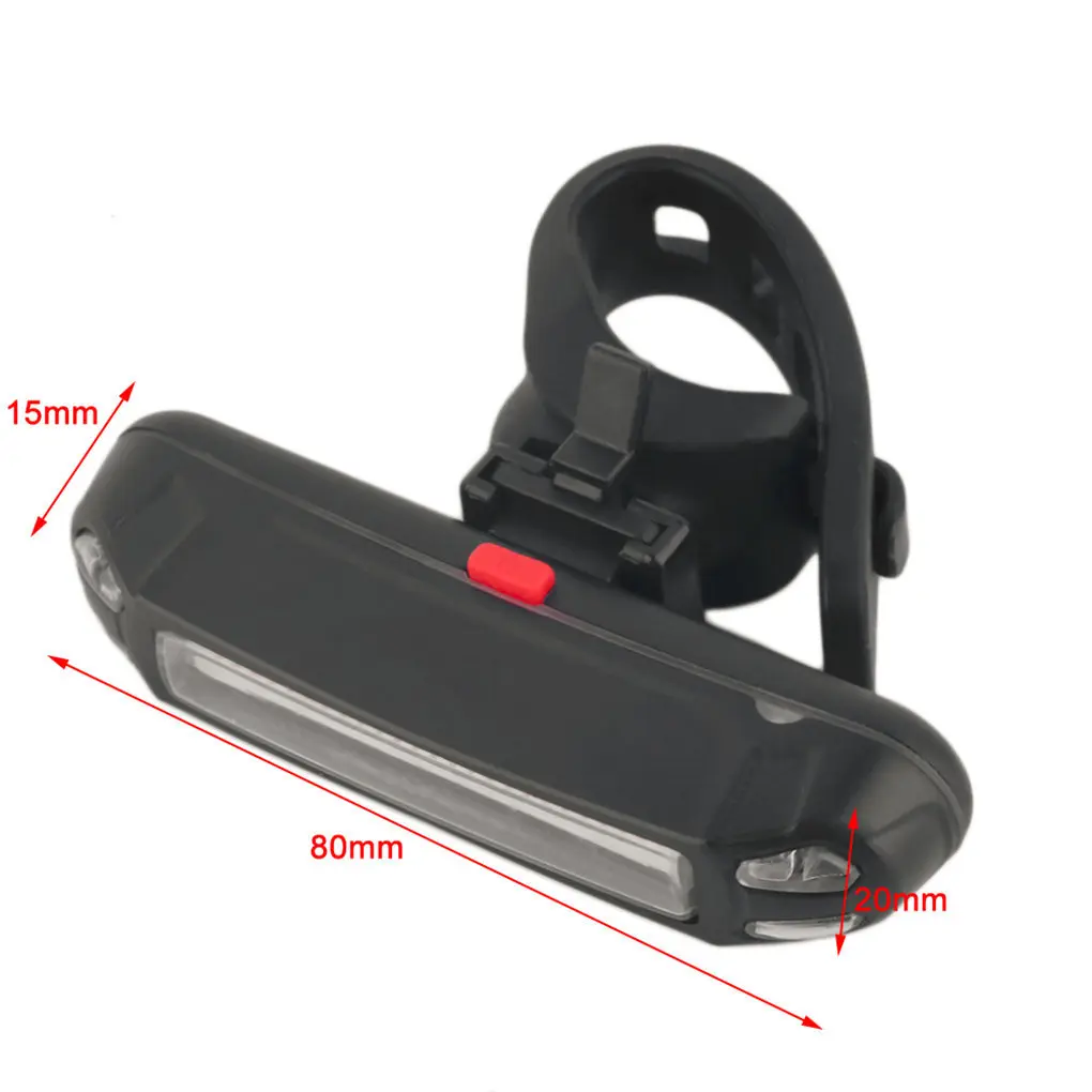 120 Lumen Bike Taillight Waterproof Riding Rear Light Led Usb Chargeable Mountain Bike Cycling Light Taillamp Bicycle Light Lamp