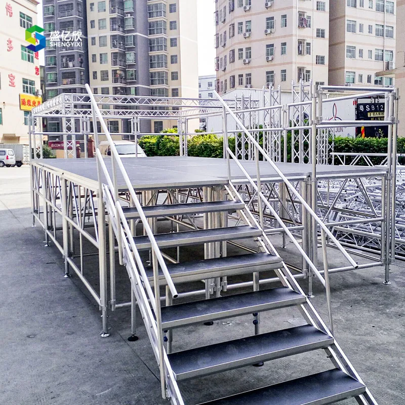 

Высококачественная популярная портативная сцена для мероприятий и концертов на открытом воздухе