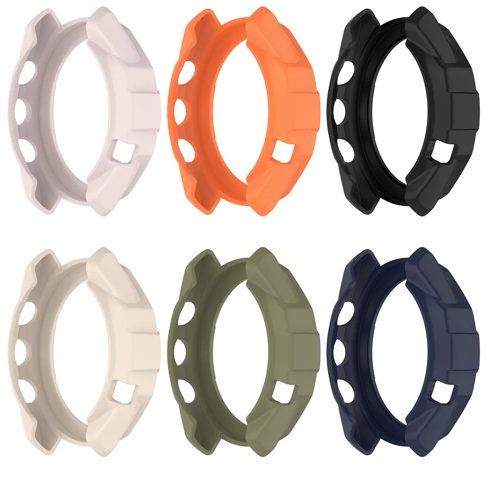 TPU Case Cover For Garmin Approach S70 Smart Watch Armor Frame Shell Parts