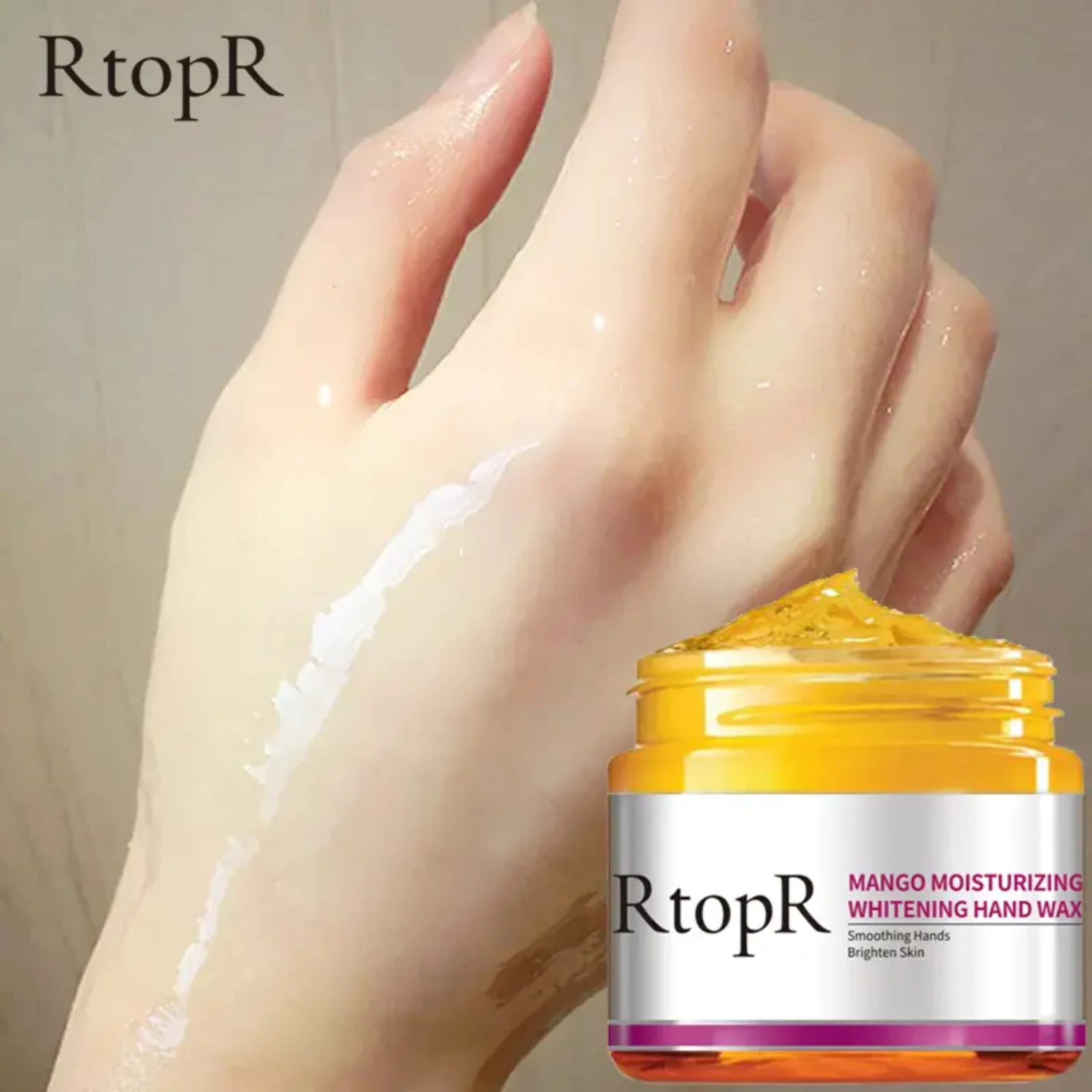 Hydraterende En Voedende Rtopr Whitening Mango Handwas-50G Exfoliërende Eigenschappen Voor Gehydrateerde, Zijdezachte Handen Was