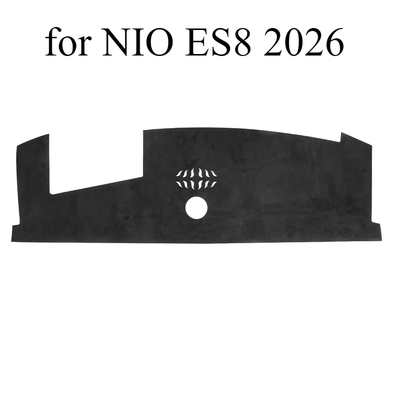 

Dashboard Sunshade Mat for NIO ES8 2026 Model - Anti-Glare Suede Console Cover, Anti-Slip & Heat-Resistant Pad