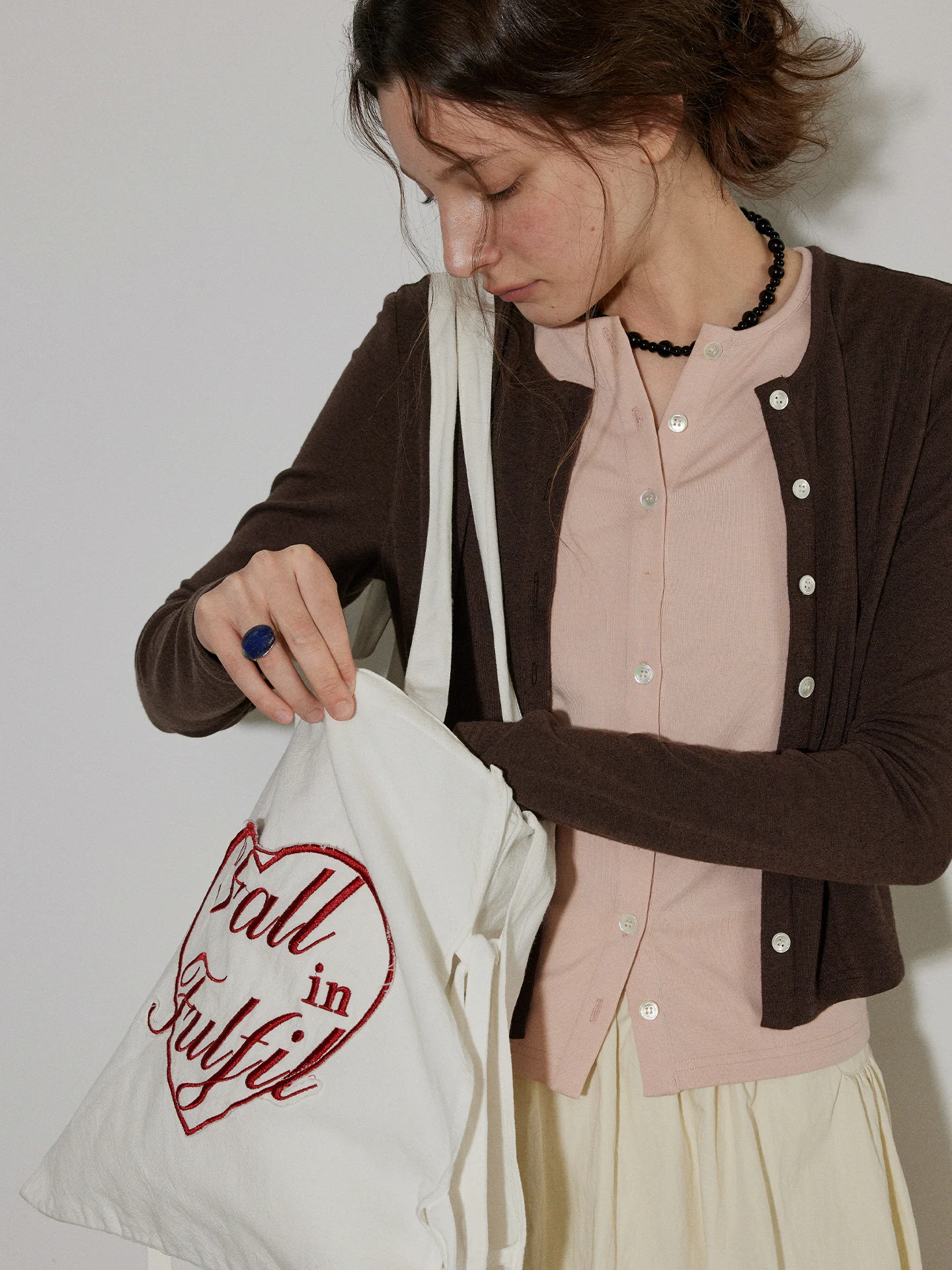 

Свободный крой, вязаный открытый кардиган, женский осенний новый дизайн, цветная блузка с двойными пуговицами, топ Lofi Choose Commute Sle Long Sve