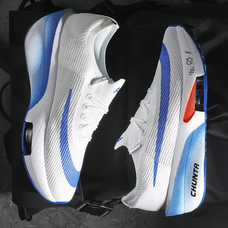 

Air Cushion Running Shoes Marathon Speciality Men Sports Breathable Lightweight Women's Comfortable Athletic Nonskid Sneakers