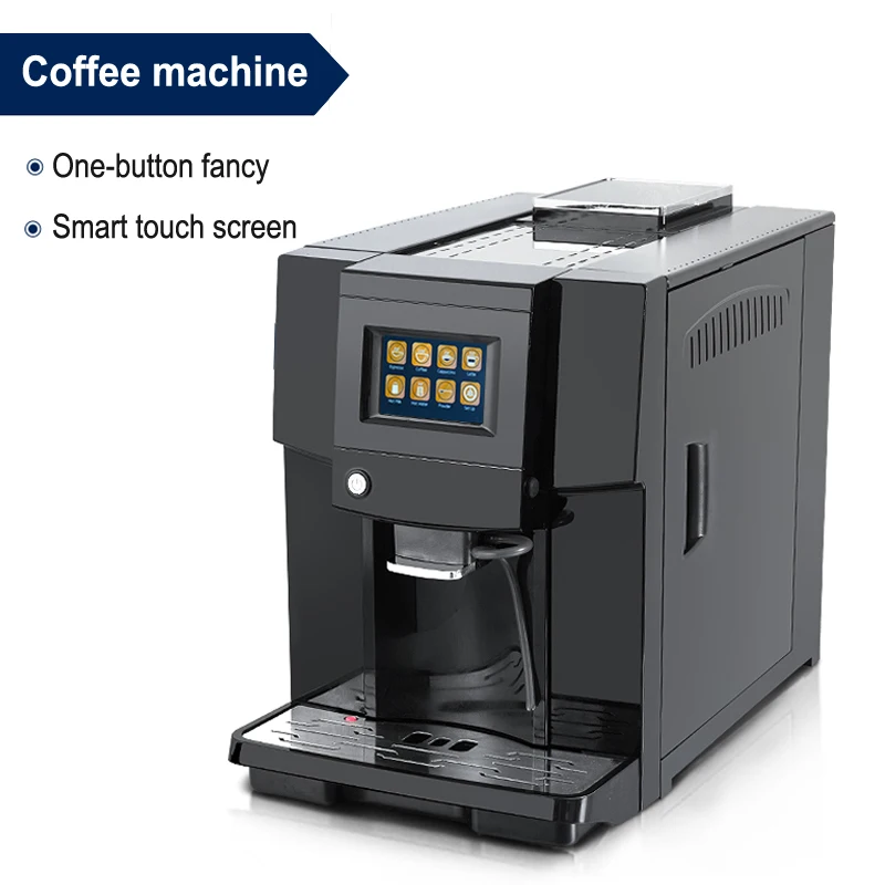 

19 Bar Commerical Coffee Machine CLT-Q006 Touch Fully Automatic LCD Espresso Coffee Machine & Coffee Grinder Cappuccino Maker