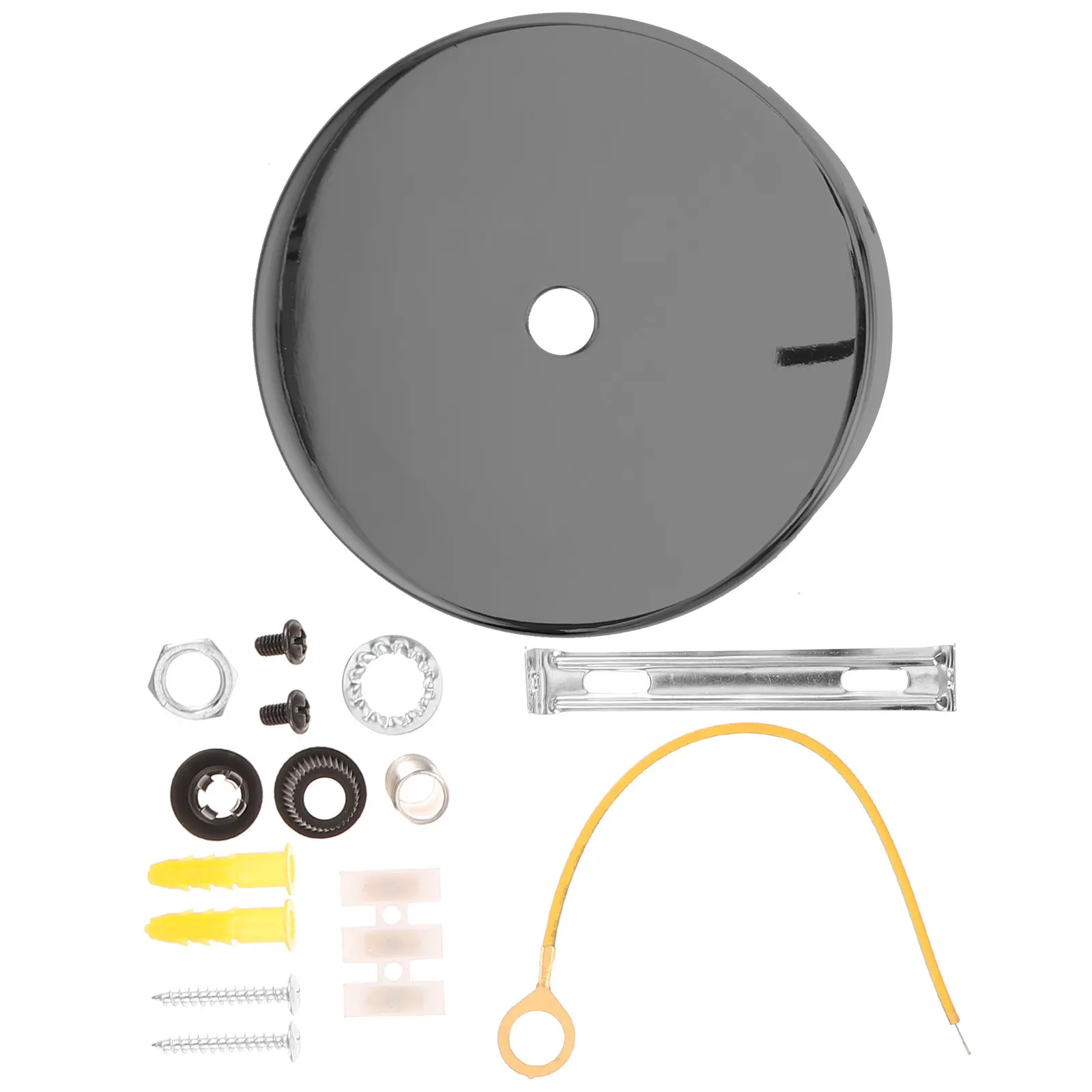

Комплект из 1 шт. круглой железной монтажной пластины для потолочного светильника, кронштейн для подвесного светильника DIY, современный простой дизайн