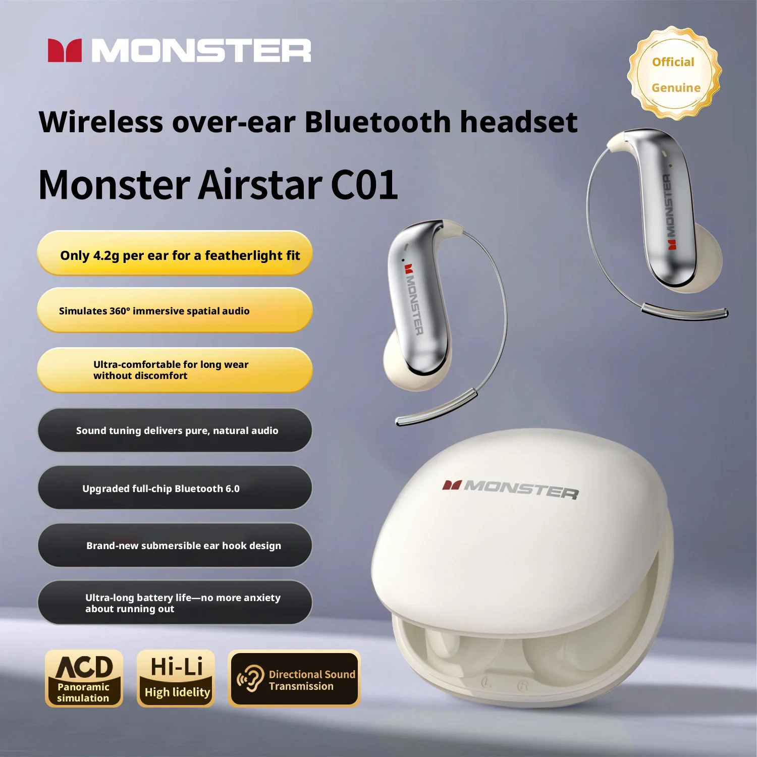 MONSTER C01 Auricolari Bluetoo - Outdoor Sport Activity recensione e prezzo