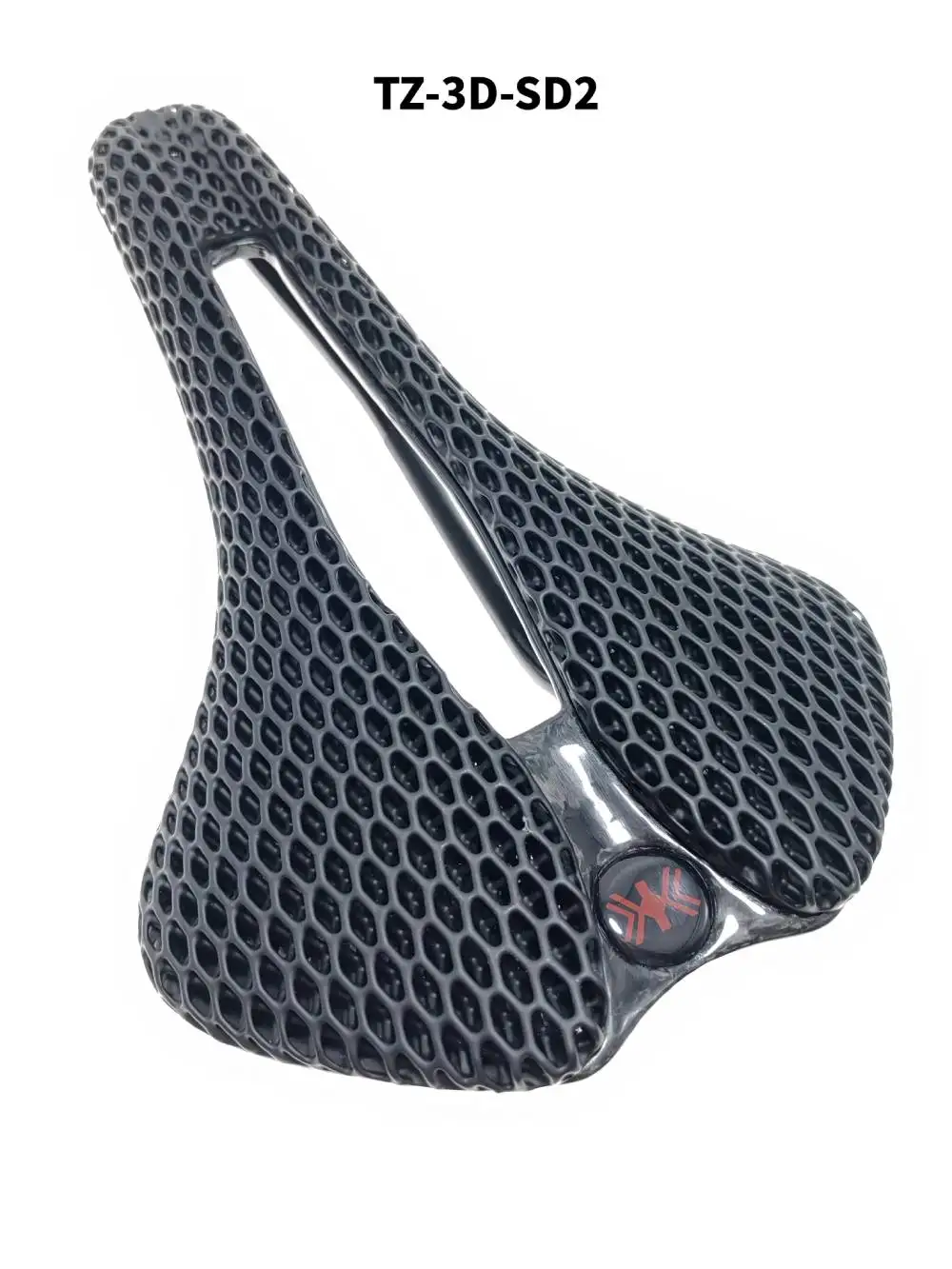 NEUE 3D Gedruckt Fahrrad Sattel Ultraleicht Carbon Faser Hohl Atmungsaktivem MTB Kies Straße Fahrrad Radfahren Sitz Teile – Detail 8
