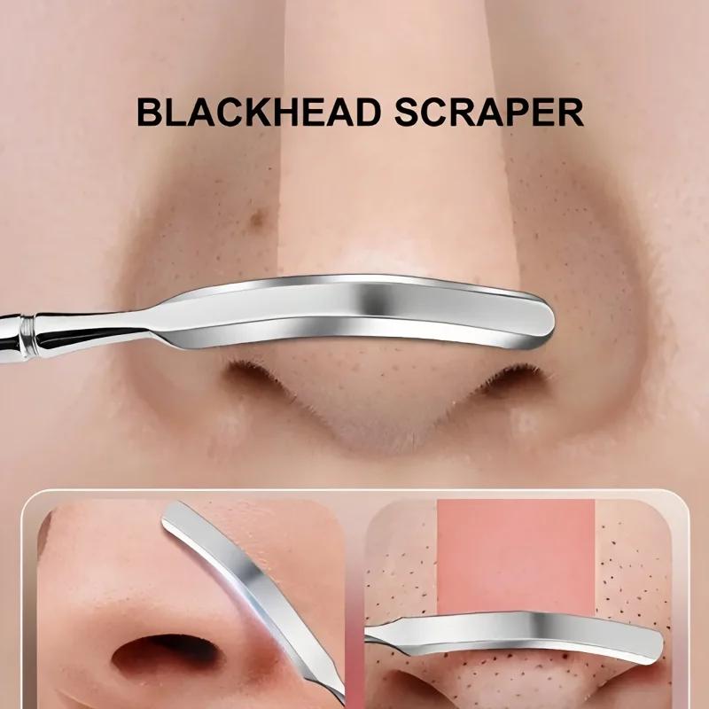 3-delig mee-eterverwijderaar met twee uiteinden - hypoallergeen, ideaal voor alle huidtypes