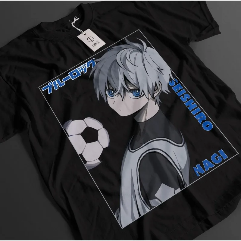 Blue Lock Shirt Isagi Tshirt Rin T-Shirt Bachira Sport Anime Nagi Barou Ball Tee