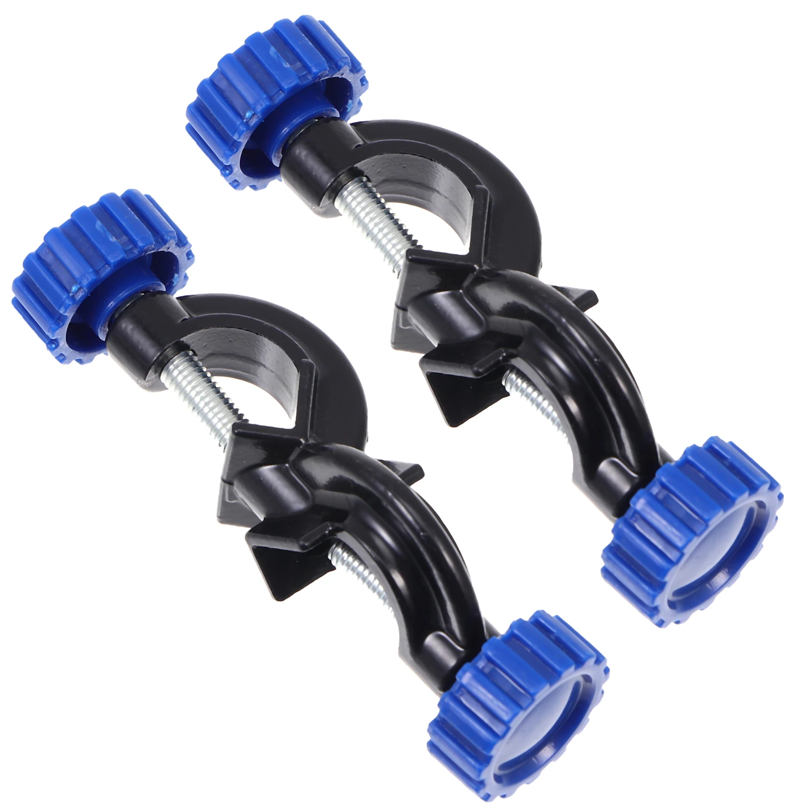 

2Pcs Cross Clip Wire Adjustable Clamp Bracket Aluminum Alloy Holder Lab Supplies Right Angle Support