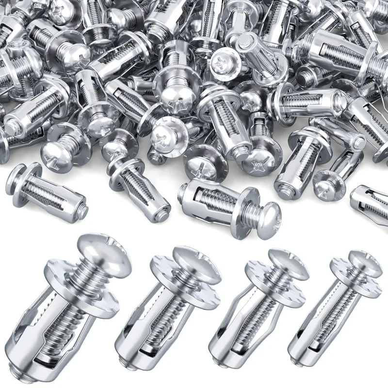 M4 M5 M6 Jack Nuts Petal Screws Metal Rivet Nut Expansion Plugs Anchors Lock Bolt Nut Fixing Screw Rivetnut Clamp Wall Fasteners image 2
