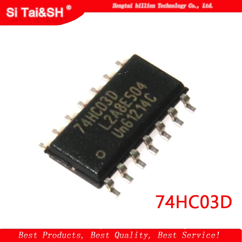 10 Uds 74HC03D 74HC03 carcasa impermeable