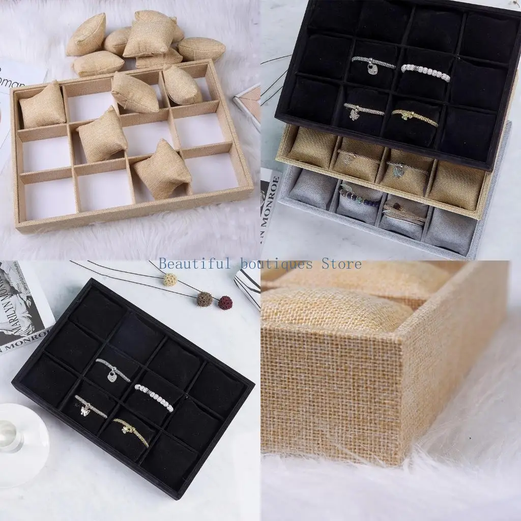 

U4LF 12 -битная часовая сумка для часа просильнация Hard Portable Watch Организатор