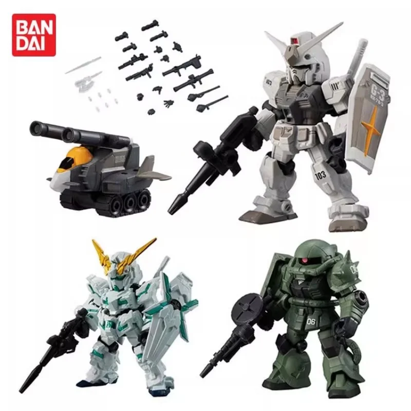 

Bandai оригинальные 5 шт. MSE 1.5 MS-06F Zaku II Gundam сборная модель игрушки Коллекционная модель украшения подарки для детей