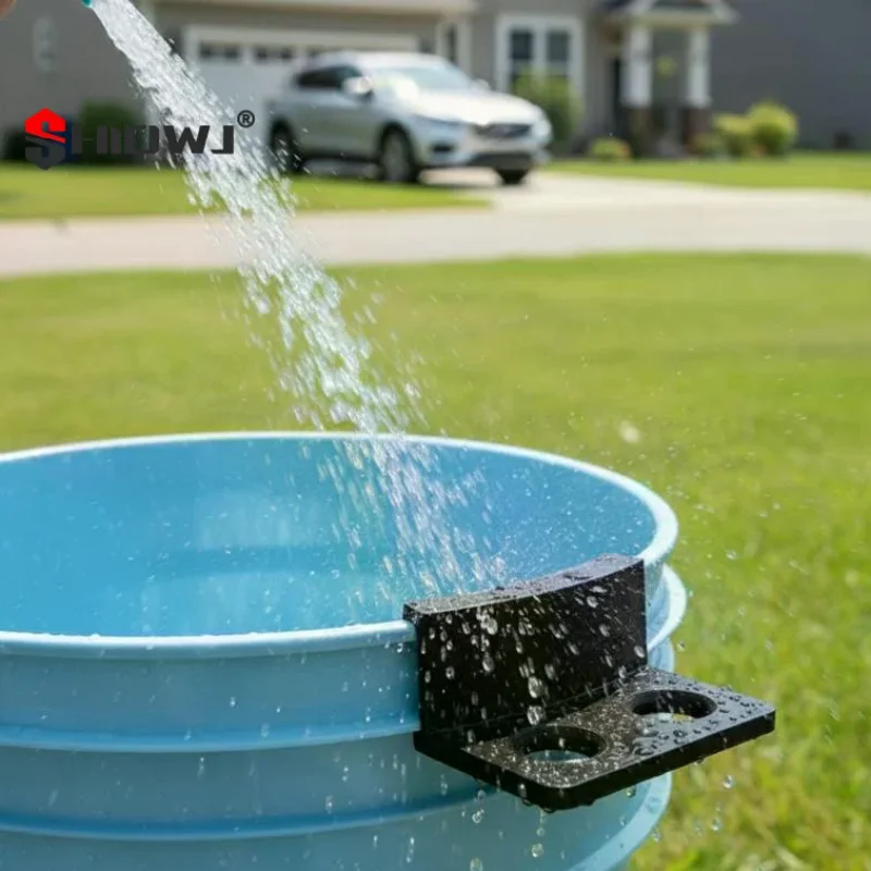 Car Wash Bucket Brush Holder Fits Standard Car Detailing Buckets Easily Attaches Convenient Car Care Keeps Brushes Neatly