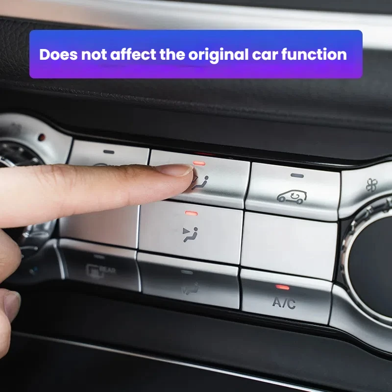 Suitable for Mercedes-Benz a180 B200 CLA200 260 GLA 260 modified air conditioner button decorative patch