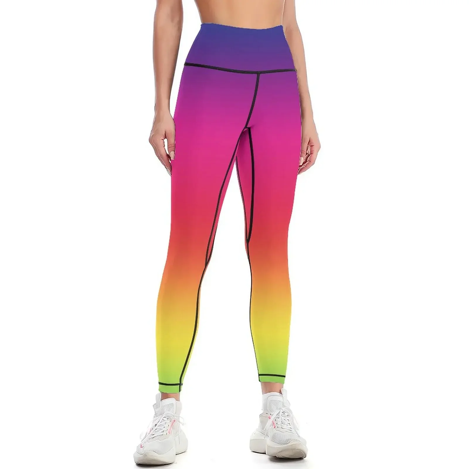 

Spectrum Leggings legings for fitness Fitness clothing Golf wear sporty woman gym Womens Leggings