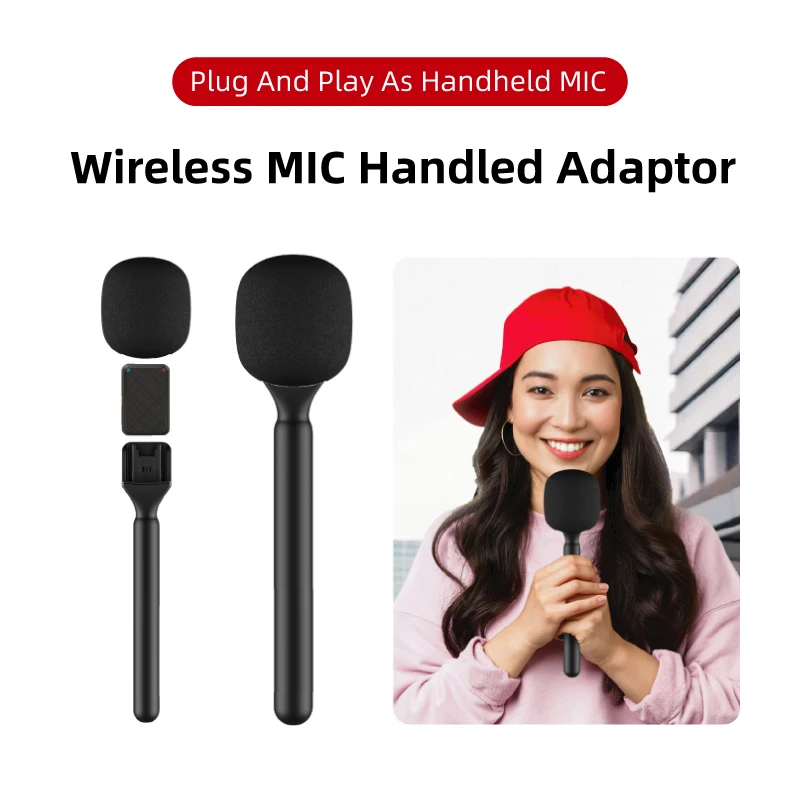 wireless microphone mic for Insta360 One R one RS action camera mic audio no need mic adapter sport camera Accessory hifi sound